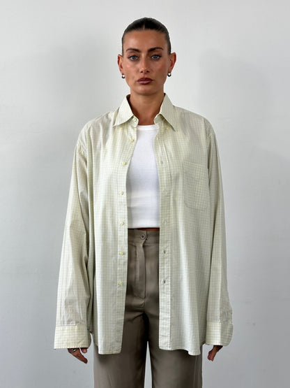 Burberry Pure Cotton Check Shirt - XL