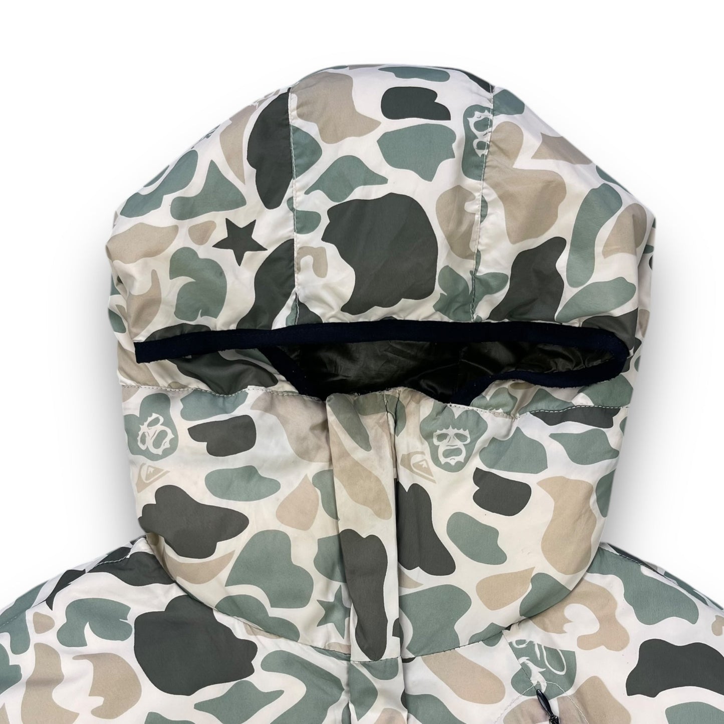 2000's Quiksilver Reversible Puffer Jacket (M) | Default Title, Multicoloured