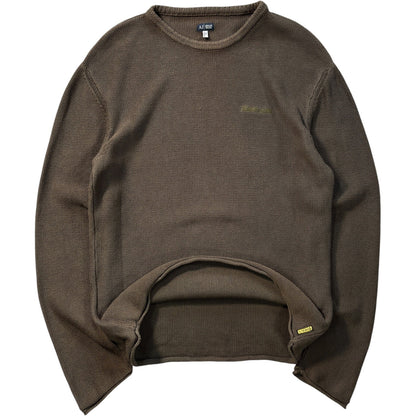Armani Jeans 00’s Heavy Cotton Knit Jumper XL | XL, Multicoloured