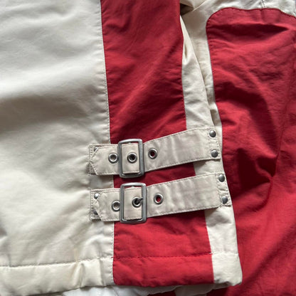 Vintage Fishbone Racing Jacket | Red, Cream