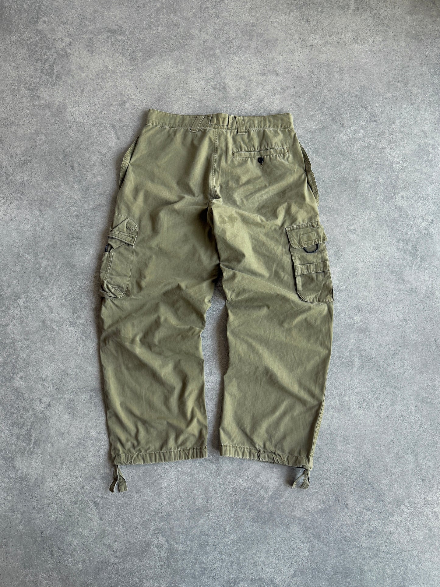 nike acg 2000s technical ripstop cargo trousers (s)