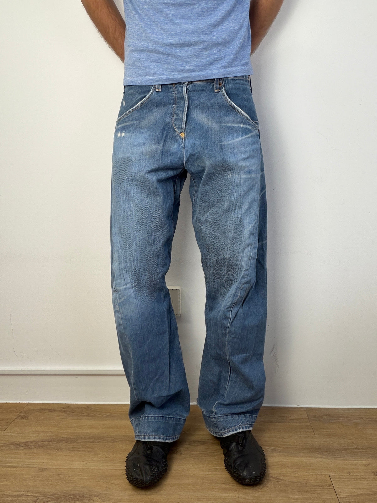 Levi's Engineered Sashiko Twist Jeans | W30, Red