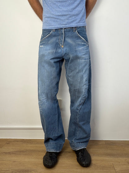Levi's Engineered Sashiko Twist Jeans | W30, Red