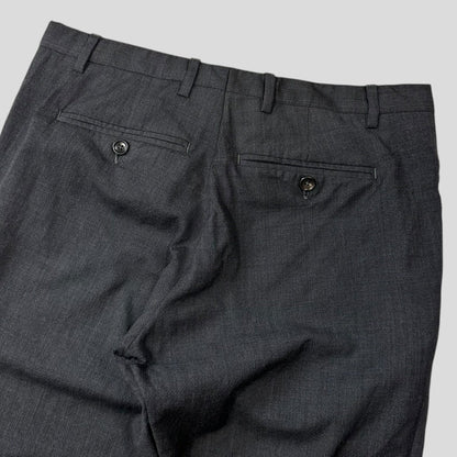 Gucci 00’s Textured Wool Suit Blazer + Trousers - IT46 (S/M)