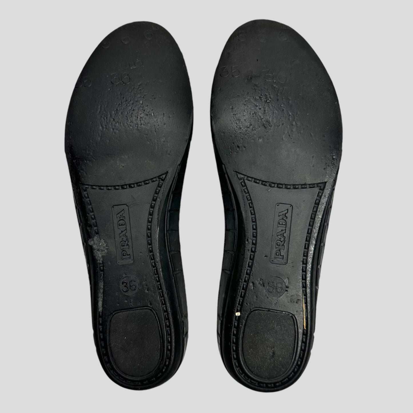 Prada Milano Leather Combat Boots - UK4.5/5