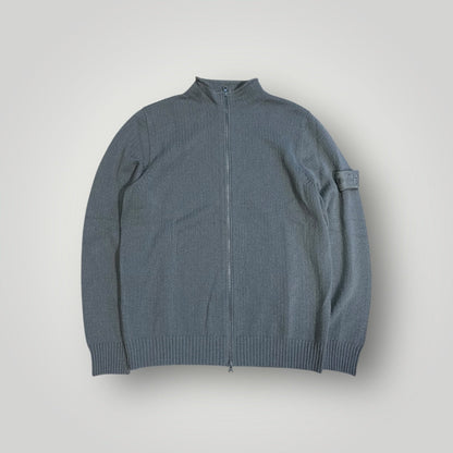 Stone Island AW/22 Ghost 100% Cashmere Zip Up Knit Jumper L BNWOT