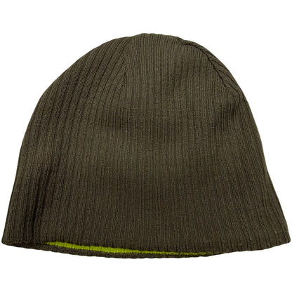 Nike ACG Reversible Beanie In Neon Green & Brown ( M )