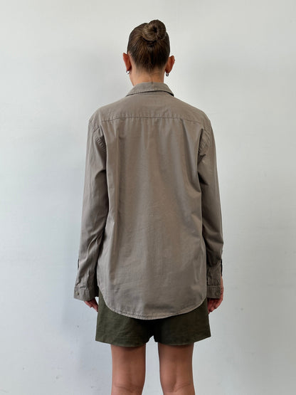 Armani Jeans Pure Cotton Logo Shirt - L