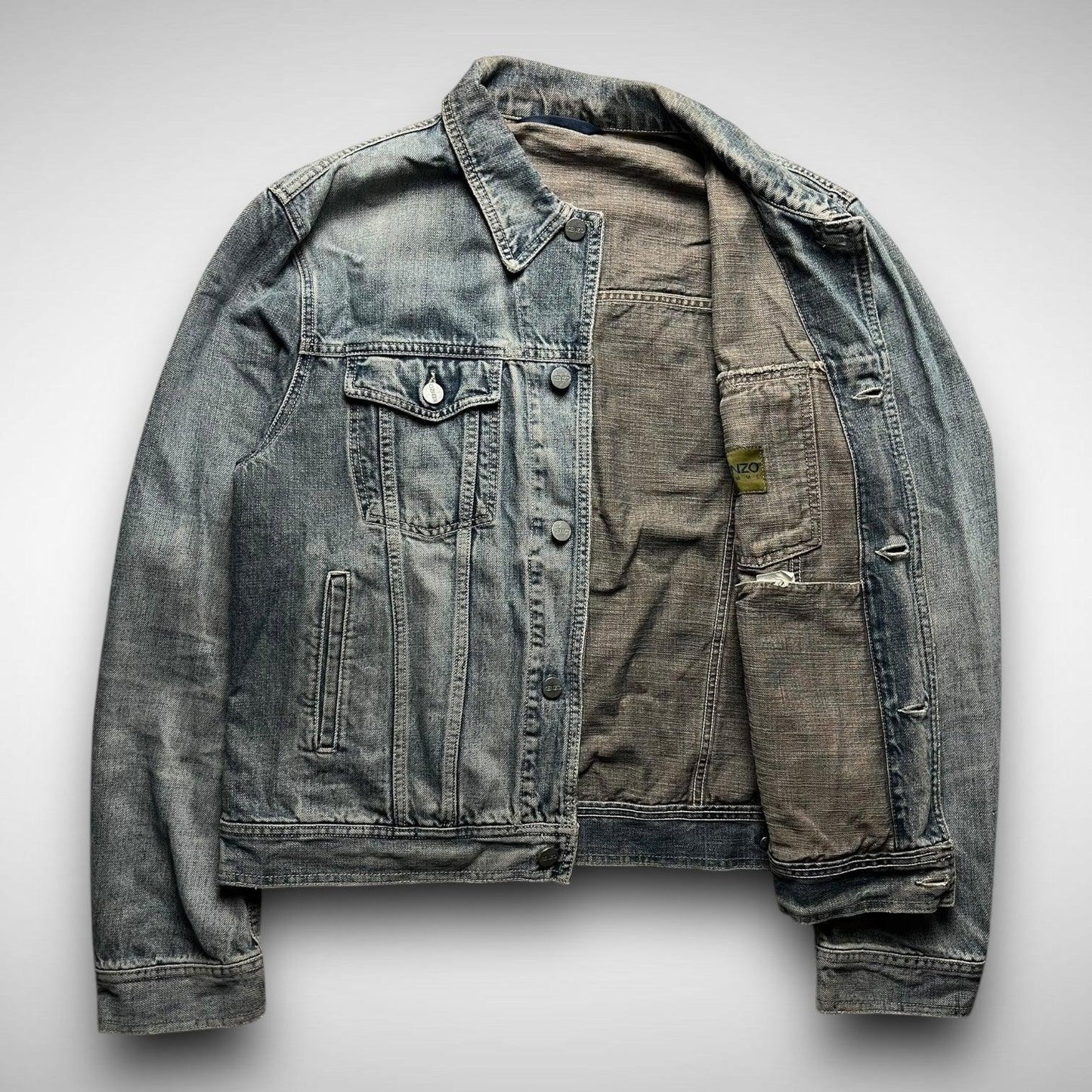 Kenzo Light Denim Jacket (2000s)