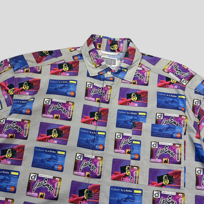 Cav Empt Credit Card Boxy Shirt - M (L/XL) | Default Title, Grey