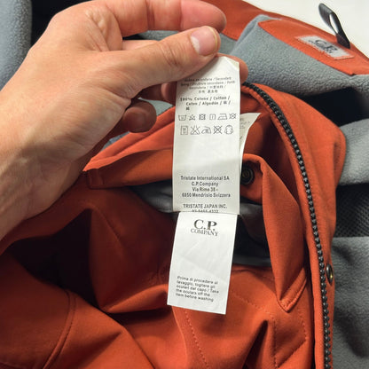 CP Company Orange Soft Shell Lens Bomber Jacket - IT50 (M)