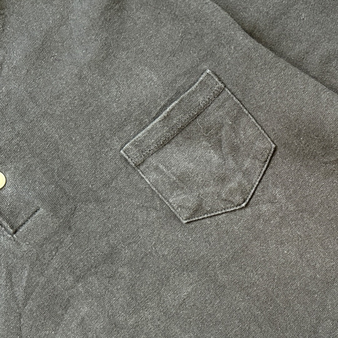 Uniform Bridge Henley Cotton Top L | Default Title, Navy