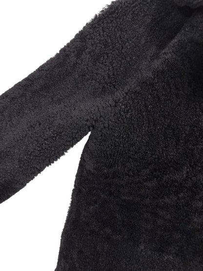 Alexander McQueen F/W 2012 Menswear shearling coat | Black, Black