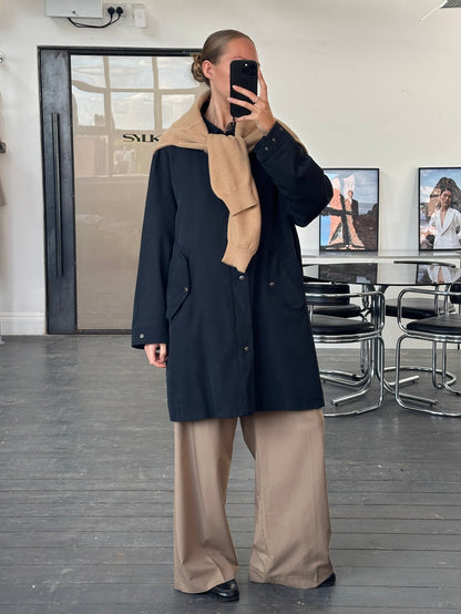 Burberry 1990s Waterproof Nova Check Trench Coat - XL/XXL