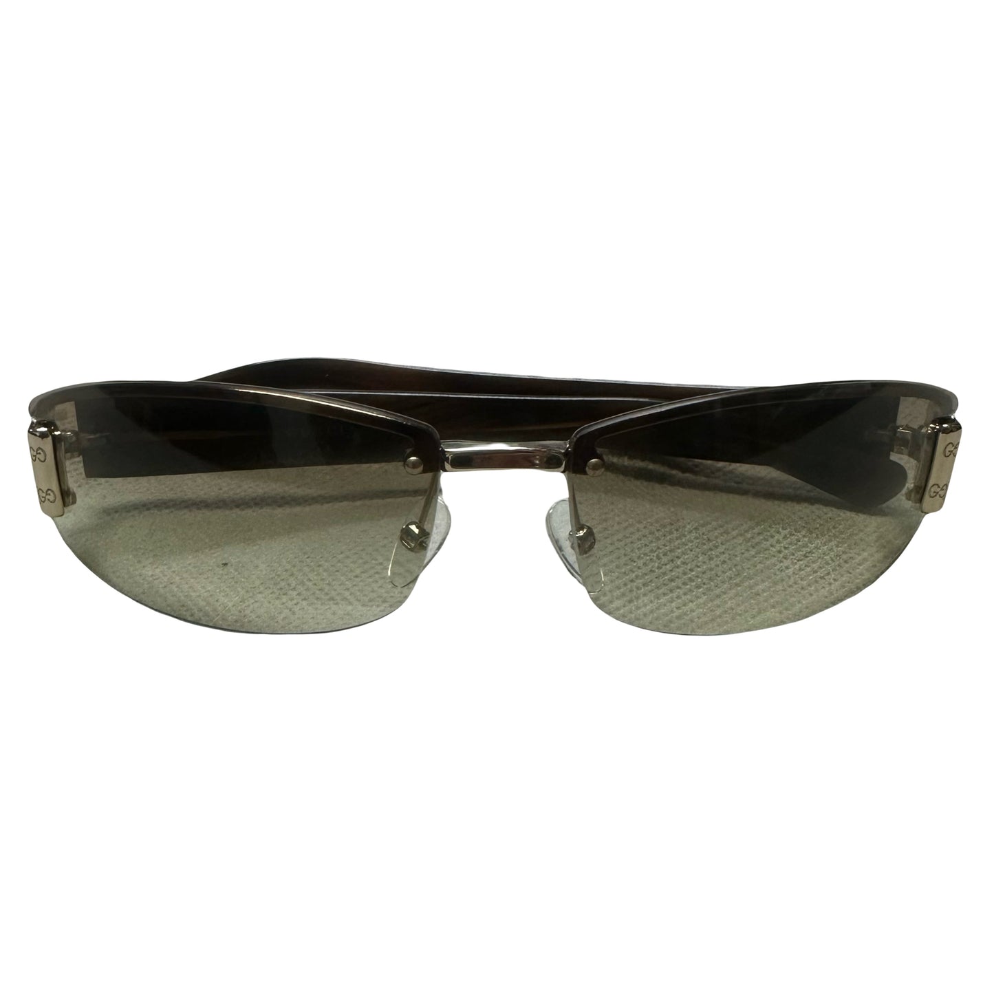Gucci Monogram Sunglasses In Brown