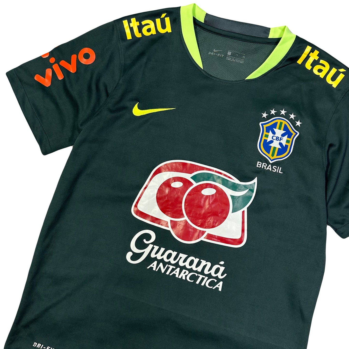 Nike Brazil 2020/21 Training Shirt In Green ( S )