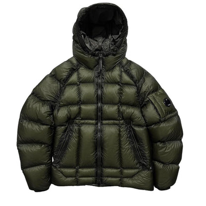 CP Company Khaki D.D. Shell Down Jacket - Known Source