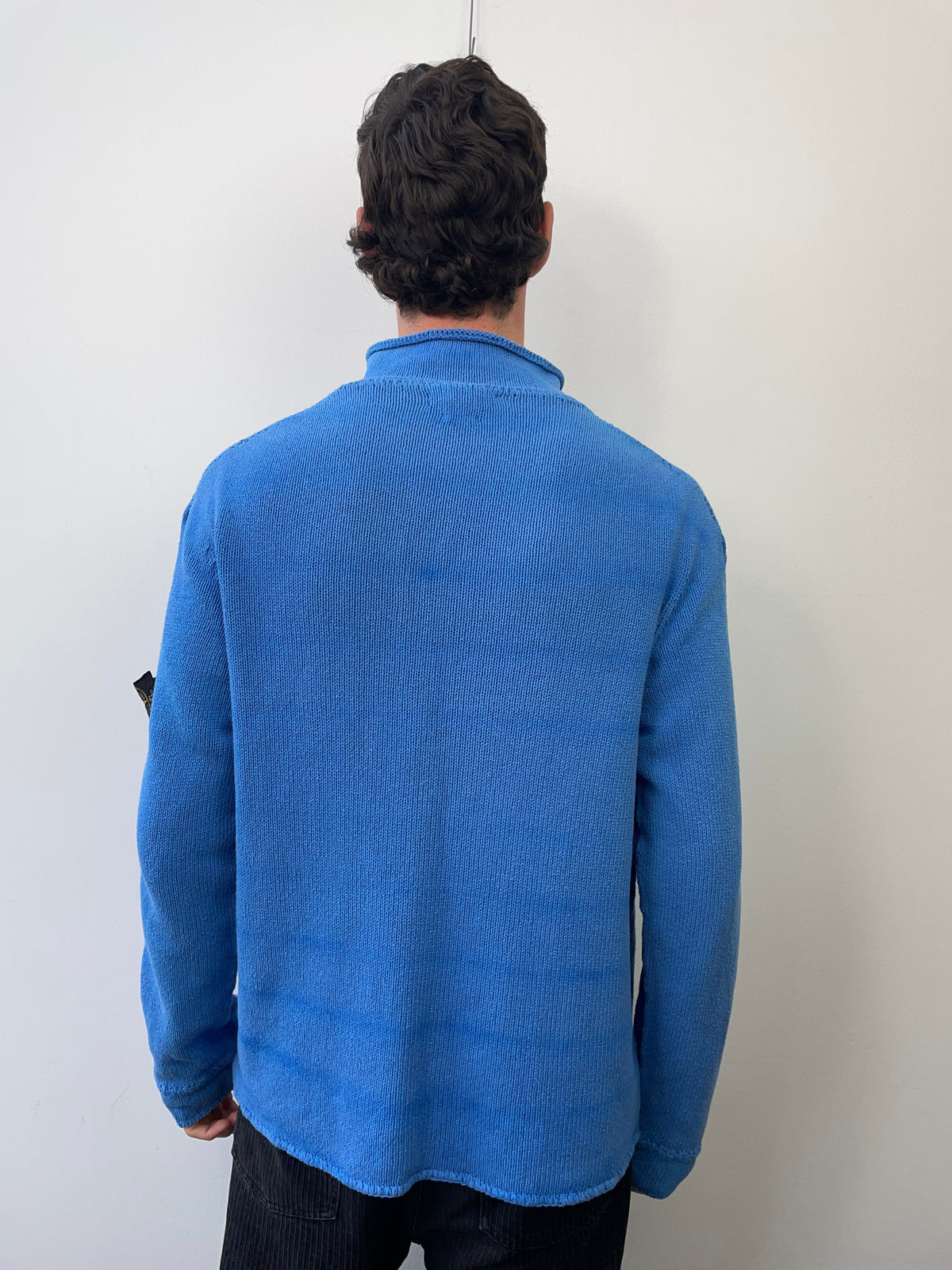 Stone Island SS04 Knit Half-Zip Jumper | XX-Large, Red