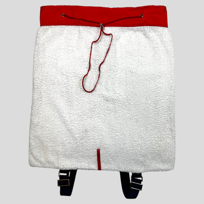 Prada Sport 00’s Technical Backpack + Towel Set | O/S, Red