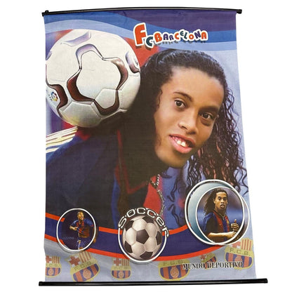 Ronaldinho Barcelona Hanging Poster