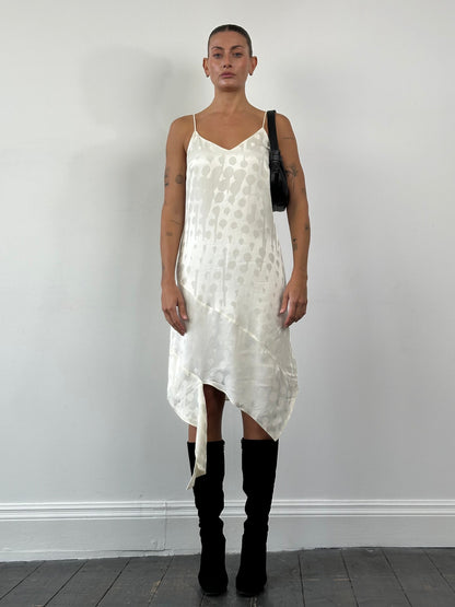 Off-White PATTERN Two Piece Cami & Shirt Dress Set - S/M