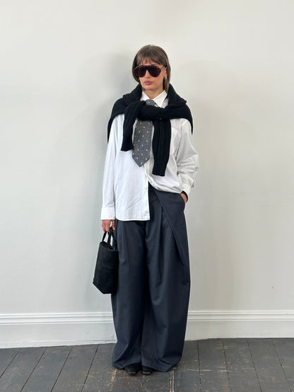 Fendi 1990s Pure Silk Monogram Tie