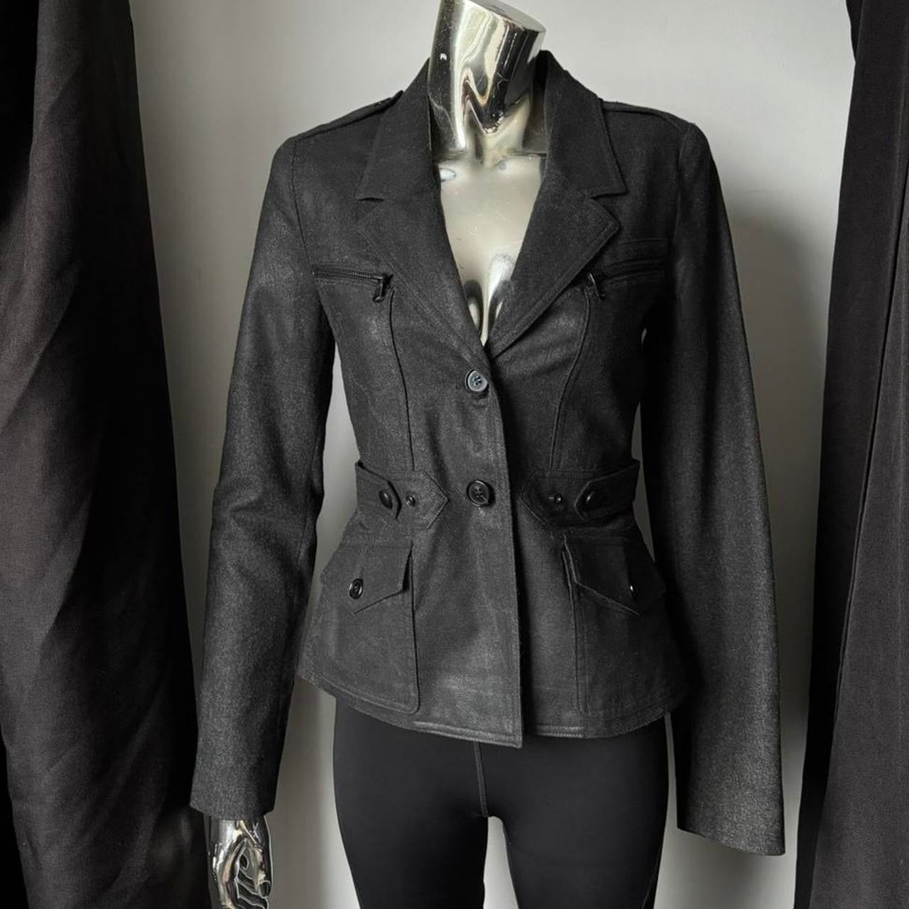 DIESEL BLACK GOLD FW13 MILITARY  BLAZER | O/S, Black