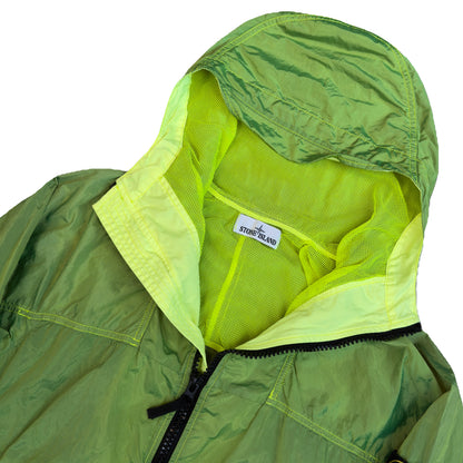 Stone Island SS/19 Nylon Metal Watro Jacket In Green (L) | Green, Green