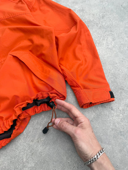 nike acg 1990s lightweight technical waterproof jacket (S) | Small, Orange