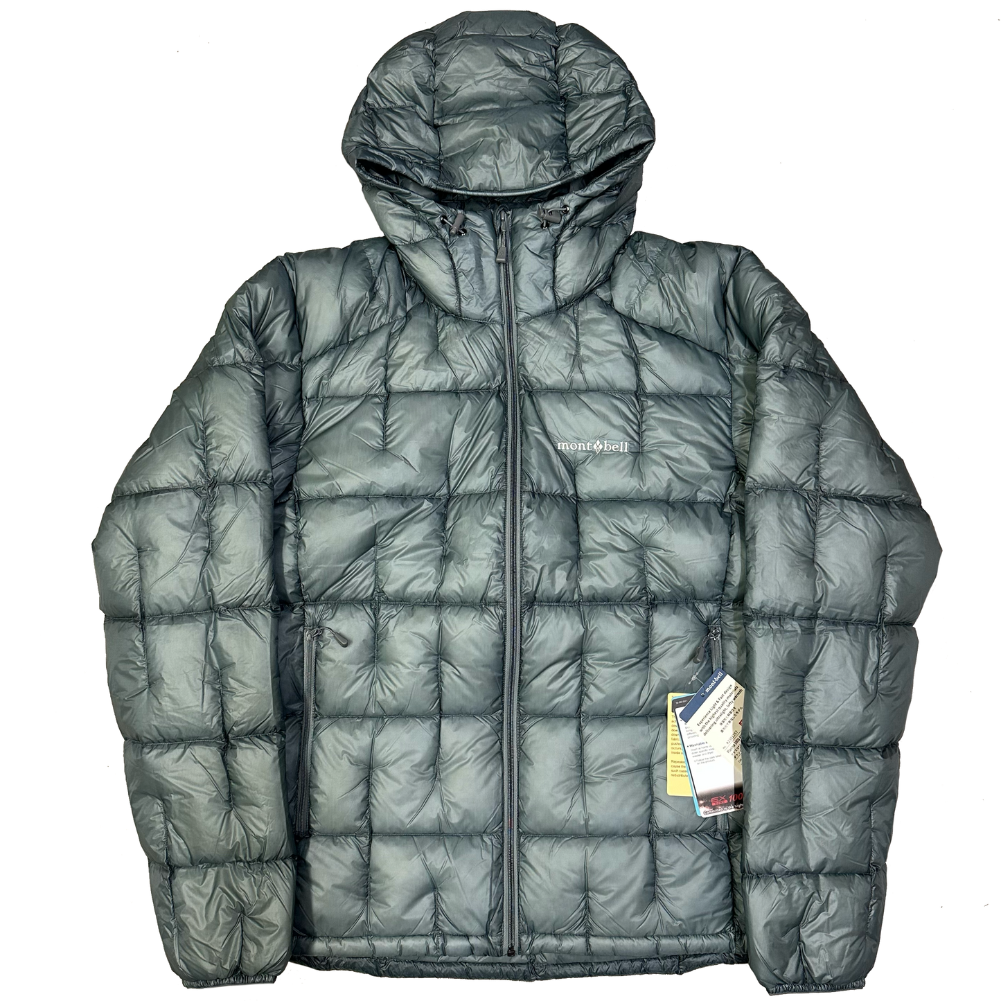 Montbell Plasma 1000 Alpine Down Parka Puffer Jacket In Grey (US/EUR M)