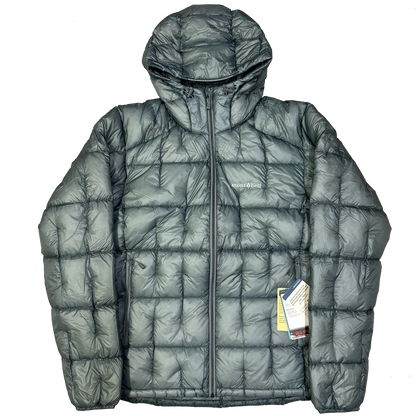 Montbell Plasma 1000 Alpine Down Parka Puffer Jacket In Grey (US/EUR M)