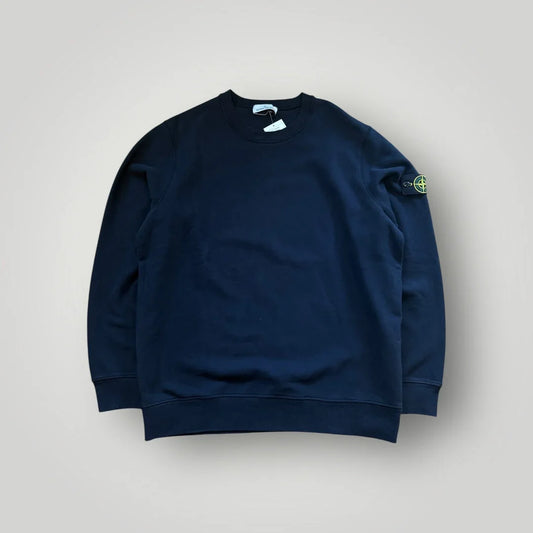 Stone Island AW/21 Navy Cotton Crewneck Jumper XXL BNWT