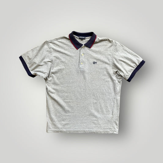 Stüssy 2000's Spell Out Polo Shirt M/L