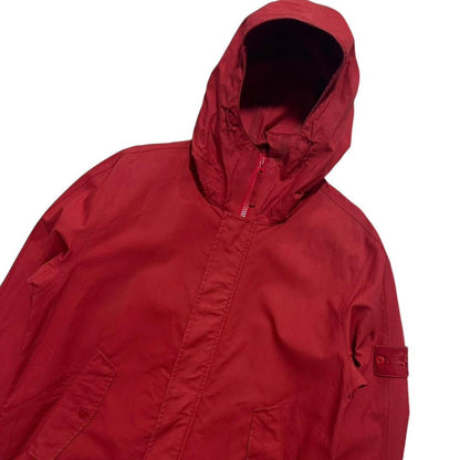 Stone Island Red Ghost Repellant Jacket