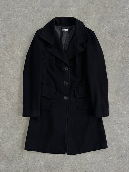 Max & Co Virgin Wool Single Breasted Coat - S