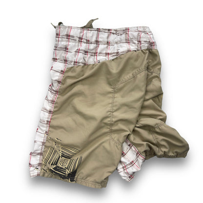2000's Oakley Plaid Board Shorts (32) | Default Title, Multicoloured