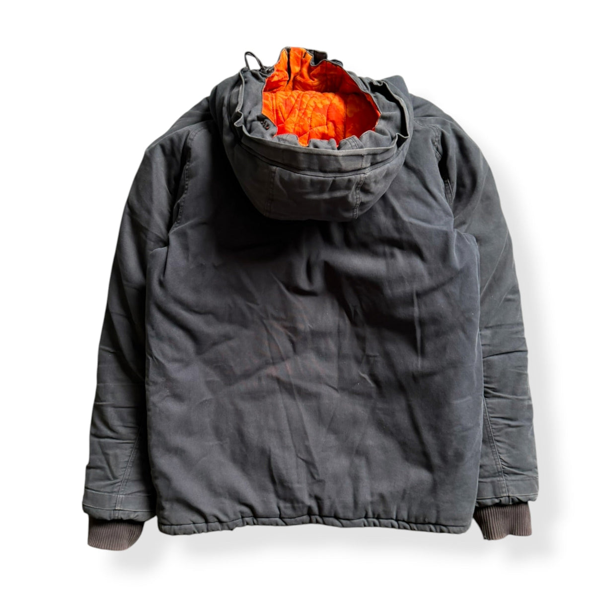 2000's Maharishi Asymmetric Zip Padded Parka (L) | Large, Camo
