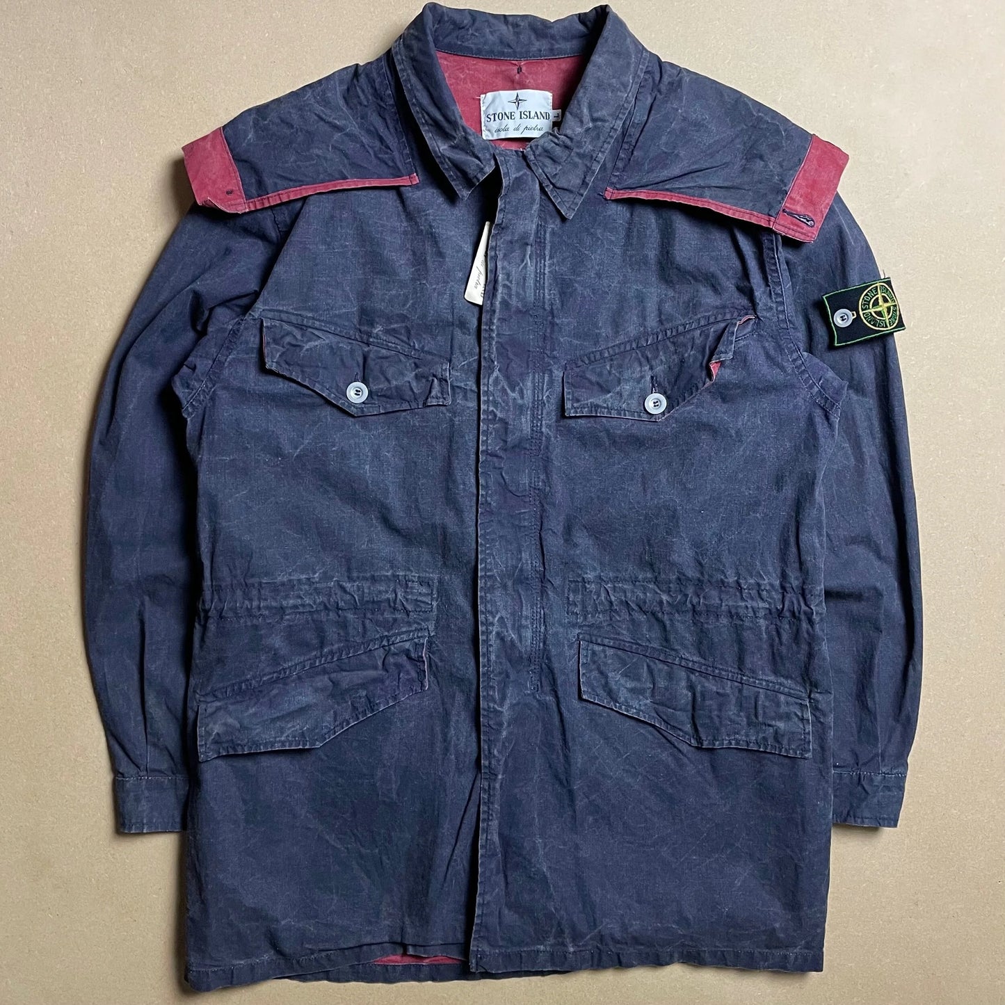 S/S 1982 Midnight Blue Tela Stella Field Jacket
