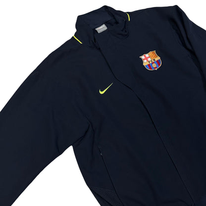 Nike Barcelona 2007/08 Tracksuit Top In Navy ( XL ) - Known Source
