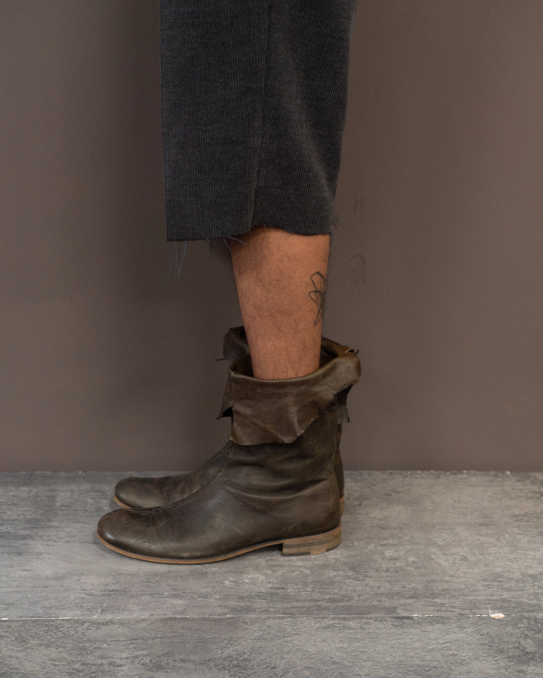 M.A+ FOLDOVER PIRATE BOOTS (EU 43)