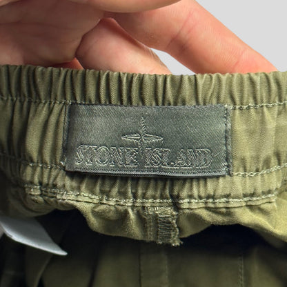 Stone Island SS23 Ghost O-ventile Cargo Shorts - M