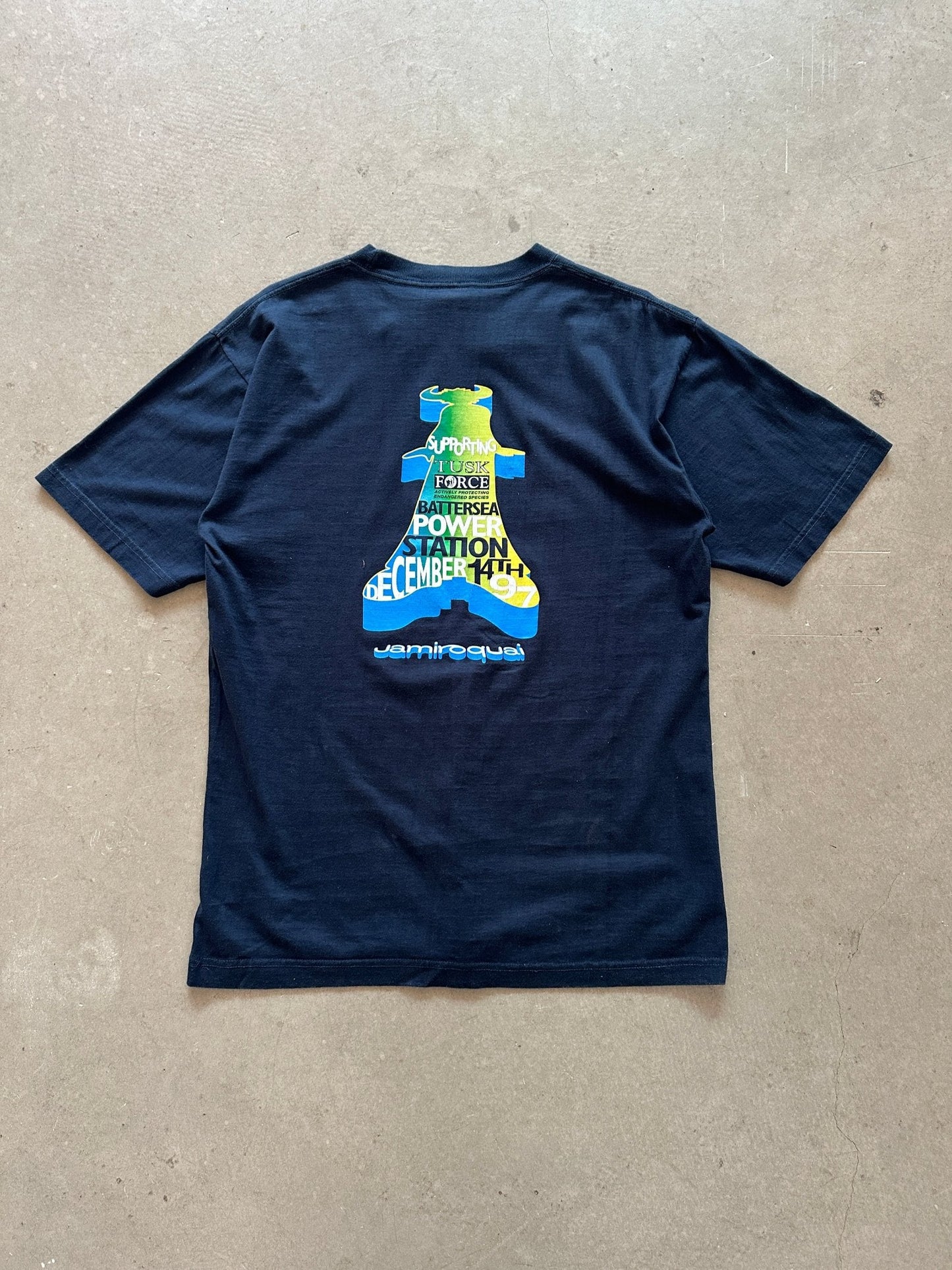 1997 Jamiroquai Battersea Powerstation T-Shirt - XL | Default Title, Red