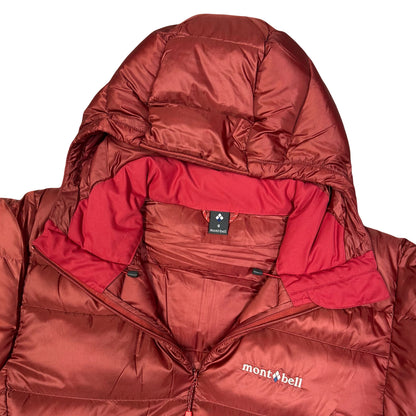 Montbell Light Alpine Down Puffer Jacket In Red ( S )