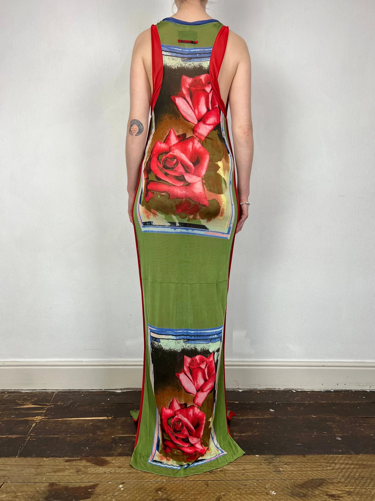 Jean Paul Gaultier 1990s rose dress