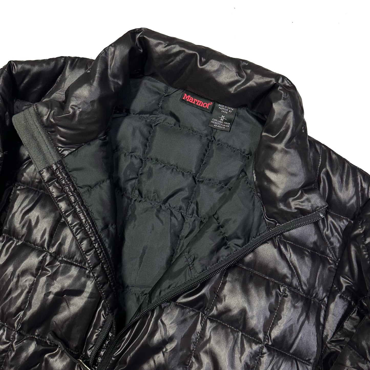 Marmot Square Stitch Down Puffer Jacket In Black ( M )