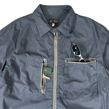 Armani Jeans 00’s Lightweight Cotton Jacket XL | XL, Multicoloured