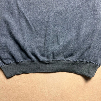 A/W Petrol Blue Mini Compass Logo Sweater