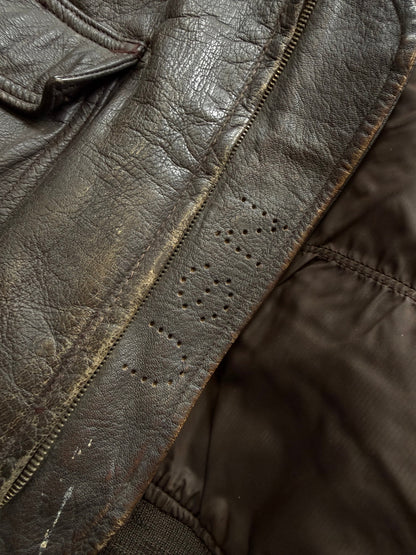 USN G-1 1971 Flying Leather Jacket S/M