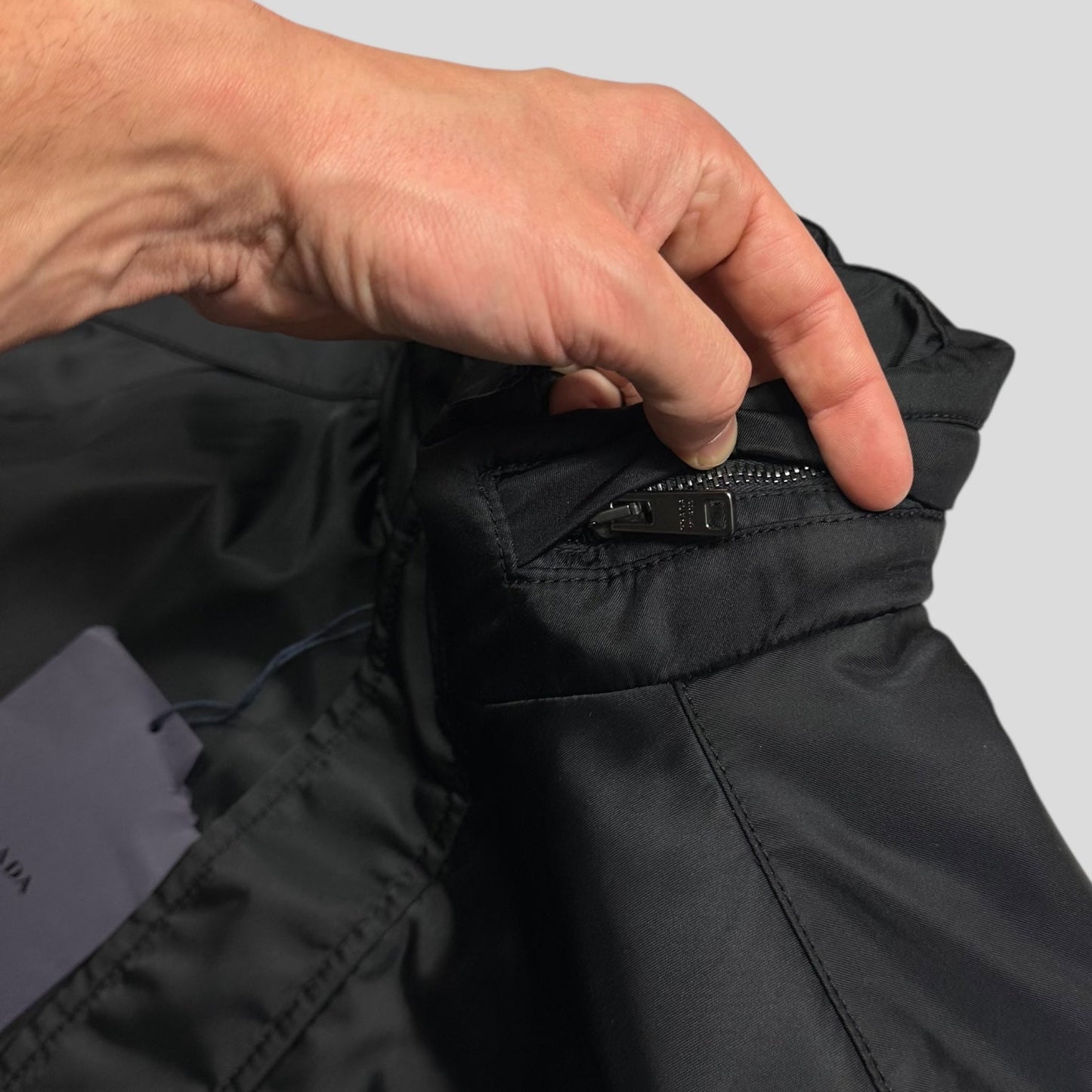 Prada 2024 Staff Exclusive Ballistic Nylon Padded Jacket - IT46 (M/L)