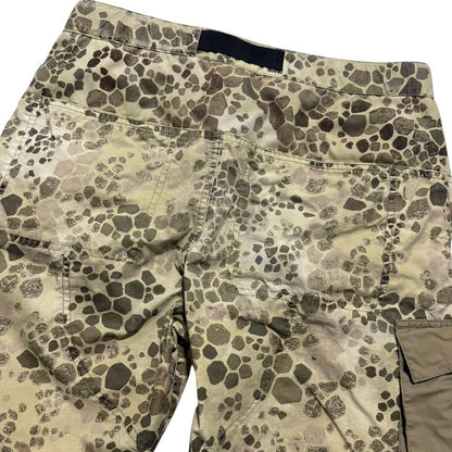 Stone Island Crocodile Camo Shorts